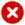 Kreuz rot