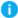 Blaues Info Symbol