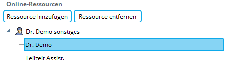 Screenshot Online-Ressourcen