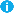 Kleines blaues i Symbol