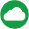 Wolke grün Symbol