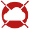 Wolke rot durchgestrichen Symbol